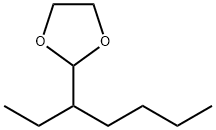 2-ETHYL HEXANAL:CYCLOGLYCOL ACETAL Structural