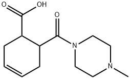 6-(4-METHYL-PIPERAZINE-1-CARBONYL)-CYCLOHEX-3-ENECARBOXYLIC ACID