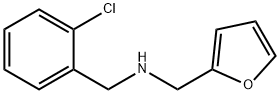 (2-CHLORO-BENZYL)-FURAN-2-YLMETHYL-AMINE Structural