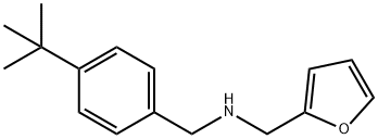 (4-TERT-BUTYL-BENZYL)-FURAN-2-YLMETHYL-AMINE Structural