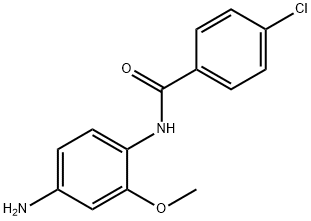 N-(4-AMINO-2-METHOXY-PHENYL)-4-CHLORO-BENZAMIDE Structural