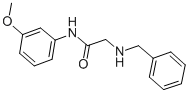 2-BENZYLAMINO-N-(3-METHOXY-PHENYL)-ACETAMIDE