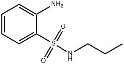 2-amino-N-propylbenzenesulfonamide Structural