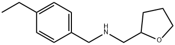 (4-ETHYL-BENZYL)-(TETRAHYDRO-FURAN-2-YLMETHYL)-AMINE