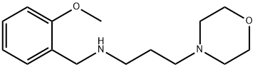 (2-METHOXY-BENZYL)-(3-MORPHOLIN-4-YL-PROPYL)-AMINE Structural