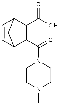 3-(4-METHYL-PIPERAZINE-1-CARBONYL)-BICYCLO[2.2.1]HEPT-5-ENE-2-CARBOXYLIC ACID