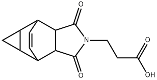 3-(3,5-DIOXO-4-AZATETRACYCLO[5.3.2.0(2,6).0(8,10)]DODEC-11-EN-4-YL)PROPANOIC ACID