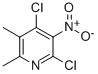 Pyridine,2,4-dichloro-5,6-dimethyl-3-nitro-