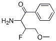 Butyrophenone,  2-amino-3-fluoro-4-methoxy-  (8CI) Structural