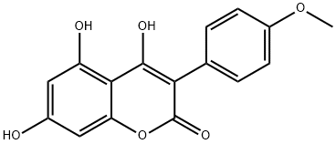 4,5,7-TRIHYDROXY-4'-METHOXY-3-PHENYLCOUMARIN