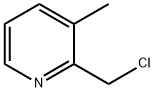 Pyridine, 2-(chloromethyl)-3-methyl- (7CI,8CI,9CI) Structural