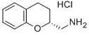 (2R)-3,4-DIHYDRO-2H-1-BENZOPYRANE-2-METHYL-AMINE HYDROCHLORIDE Structural