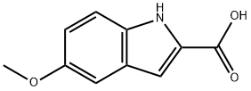 5-METHOXYINDOLE-2-CARBOXYLIC ACID Structural