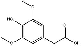 3,5-DIMETHOXY-4-HYDROXYPHENYLACETIC ACID Structural