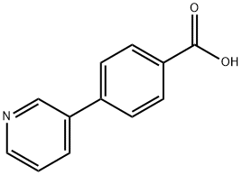 4-PYRIDIN-3-YL-BENZOIC ACID Structural