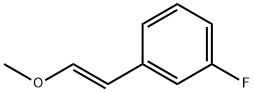 Benzene, 1-fluoro-3-[(1E)-2-methoxyethenyl]- (9CI) Structural