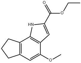 2-CARBOETHOXY-4-METHOXY-1,6,7,8-TETRAHYDROCYCLOPENT[G]INDOLE