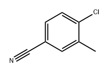 4-CHLORO-3-METHYLBENZONITRILE Structural