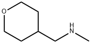 METHYL-(TETRAHYDRO-PYRAN-4-YLMETHYL)-AMINE Structural