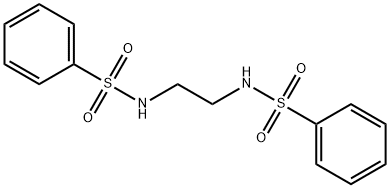 N,N'-Ethylenebisbenzenesulfonamide Structural