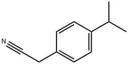 4-ISOPROPYLPHENYLACETONITRILE Structural