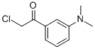 Ethanone, 2-chloro-1-[3-(dimethylamino)phenyl]- (9CI) Structural
