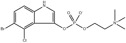 5-BROMO-4-CHLORO-3-INDOXYL CHOLINE PHOSPHATE Structural