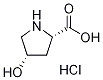 (4S)-4-hydroxy-L-proline hydrochloride Structural