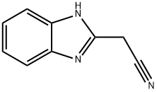 2-(Cyanomethyl)benzimidazole Structural