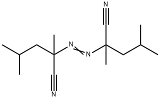 2,2'-Azobis(2,4-dimethyl)valeronitrile Structural