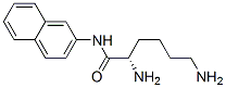 lysine-2-naphthylamide Structural
