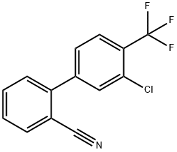 3'-CHLORO-4'-TRIFLUOROMETHYL-BIPHENYL-2-CARBONITRILE