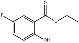 5-FLUORO-2-HYDROXYBENZOIC ACID ETHYL ESTER Structural