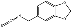 3,4-(METHYLENEDIOXY)BENZYL ISOTHIOCYANATE Structural