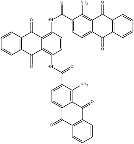 N,N'-(9,10-dihydro-9,10-dioxoanthracene-1,4-diyl)bis[1-amino-9,10-dihydro-9,10-dioxoanthracene-2-carboxamide] 