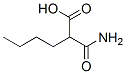 Hexanoic  acid,  2-(aminocarbonyl)- Structural