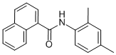 N-(2,4-dimethylphenyl)-1-naphthamide Structural