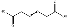 TRANS-2-BUTENE-1,4-DICARBOXYLIC ACID Structural