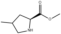 L-Proline, 4-methyl-, methyl ester (9CI) Structural