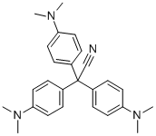 4-(N,N-DIMETHYLAMINO)-A,A-BIS[4-(DIMETHYL AMINO)PHENYL]-BENZENE ACETONITRILE