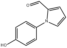 1-(4-HYDROXY-PHENYL)-1H-PYRROLE-2-CARBALDEHYDE Structural