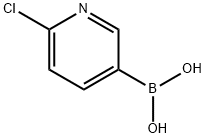 2-Chloropyridine-5-boronic acid Structural