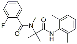 Benzamide, N-[2-[(2,6-dimethylphenyl)amino]-1,1-dimethyl-2-oxoethyl]-2-fluoro-N-methyl- (9CI) Structural