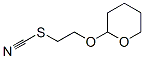 Thiocyanic acid, 2-[(tetrahydro-2H-pyran-2-yl)oxy]ethyl ester (9CI) Structural