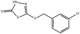 5-(3-CHLOROBENZYLTHIO)-2-MERCAPTO-1,3,4-THIADIAZOLE