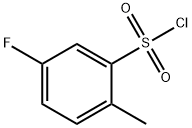 5-FLUORO-2-METHYLBENZENESULFONYL CHLORIDE Structural