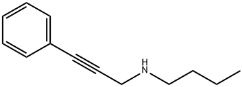 N-BUTYL-3-PHENYLPROP-2-YN-1-AMINE Structural