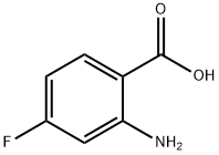 2-Amino-4-Fluorobenzoic Acid 99%,2-AMINO-4-FLUOROBENZOIC ACID / 4-FLUOROANTHRANILIC ACID,2-AMINO-4-FLUOROBENZOIC ACID