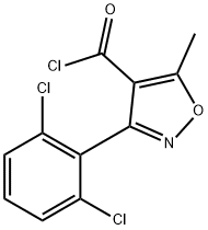 3-(2,6-Dichlorophenyl)-5-methylisoxazole-4-carbonyl chloride Structural Picture