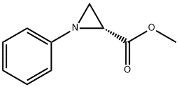 (R)-METHYL 1-PHENYLAZIRIDINE-2-CARBOXYLATE Structural